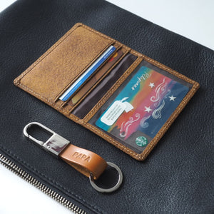 Daniel Bi-Fold Wallet + Keyfob Set