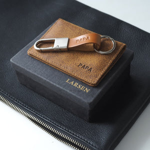Daniel Bi-Fold Wallet + Keyfob Set