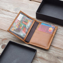 Load image into Gallery viewer, Alex Bi-Fold Wallet (Tan)