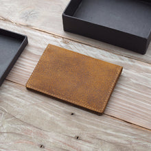 Load image into Gallery viewer, Daniel Bi-Fold Wallet (Distressed Tan)