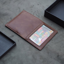 Load image into Gallery viewer, Lucas Bi-Fold Wallet (Cognac)