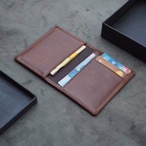 Lucas Bi-Fold Wallet (Cognac)