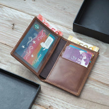 Load image into Gallery viewer, Alex Bi-Fold Wallet (Cognac)