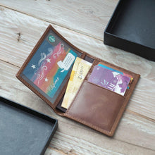 Load image into Gallery viewer, Alex Bi-Fold Wallet (Cognac)