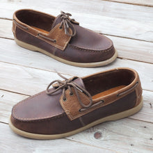 Load image into Gallery viewer, Andres Topsider Shoes (Cedar/Amber)
