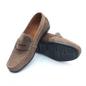 Arsenio Casual Driving Shoes (Walnut)