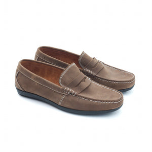 Arsenio Casual Driving Shoes (Walnut)