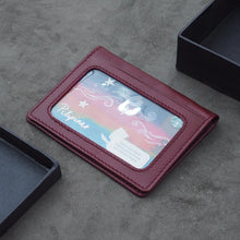 Load image into Gallery viewer, Lucas Bi-Fold Wallet (Maroon Goatskin)