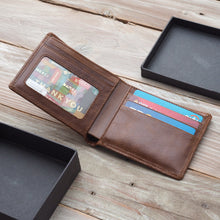 Load image into Gallery viewer, William Classic Wallet (Distressed Chestnut)