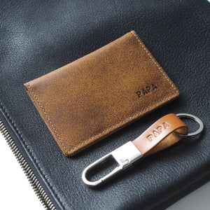 Daniel Bi-Fold Wallet + Keyfob Set