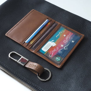 Daniel Bi-Fold Wallet + Keyfob Set