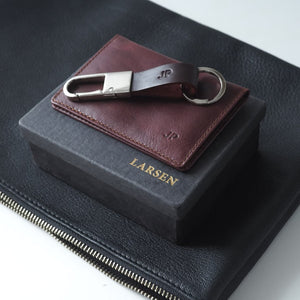 Daniel Bi-Fold Wallet + Keyfob Set