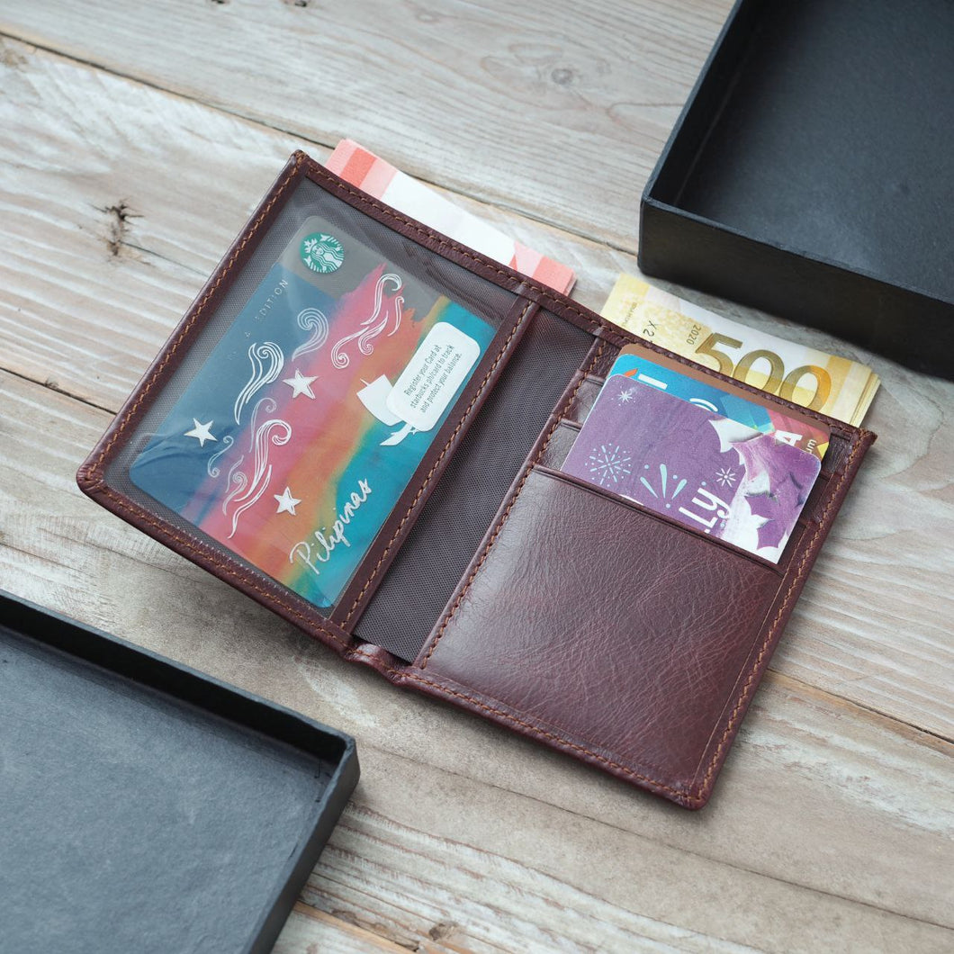 Alex Bi-Fold Wallet (Amaretto)